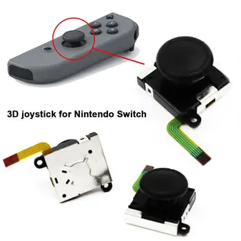 3D-s Analóg Joystick Játék Konzol pótalkatrészek Játék Vezérlő botkormányt NS Nintendo Kapcsoló Joy-con Gamepad