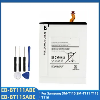 Csere Tabletta Akkumulátor EB-BT111ABE Samsung SM-T110 SM-T111 T115 T116 EB-BT115ABE Újratölthető Akkumulátor 3600mAh