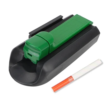 Egyetlen Cső Dohány Roller Cigaretta Készítő Kézi Cigaretta Lehúzó Random Színű Kúp Guruló Gép DIY Dohányzás Eszközök