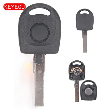 Keyecu Transzponder kulcs a hüvely 1 Gomb VW Passat B5 Fény Logó