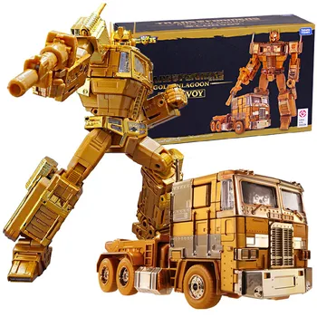 TAKARA TOMY Átalakulás Arany Lagúna MP10G Arany Optimus Prime Ábra Robot Játék Ajándék Gyűjtemény Hobbi