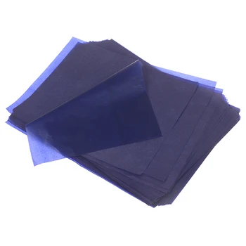 100-as kék A4-es másolat szén, papír újrahasznosítható, olvasható a nyomkövetés festmény tartozékok pauszpapír szén-lap papíráru