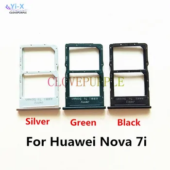 1db Új SIM Kártya Tartót Adapter Huawei Nova 7i cserealkatrészek