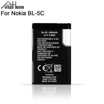2020 PINZHENG BL-5C Akkumulátor Nokia BL 5C BL-5C BL5C 1112 1110 6600 N70 N71 N90 Csere BL 5C Akkumulátor