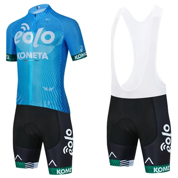 2022 EOLO Kerékpáros póló Kerékpár Maillot Sportruházat Öltönyös Férfiak, Nők Ropa Ciclismo 20D Nyári Kerékpáros Csapat Mez Ruházat