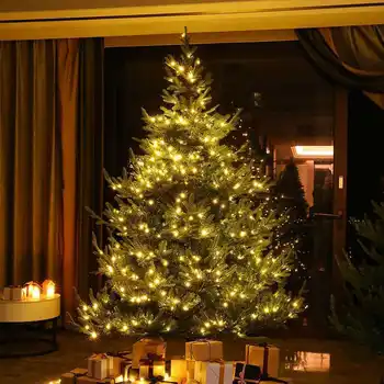 2022 Mesterséges 180cm karácsonyfa a lakberendezés Nagy Karácsonyi Dekorációs Fények Medál Díszek Dekorációs Titkosítási