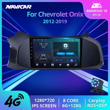 2Din Android10 Autó Rádió Chevrolet Onix 2012-2019 GPS Navigációs Sztereó Vevő Autó Video, Auto Rádió Autó Multimédia Lejátszó
