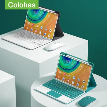 A Bluetooth-kompatibilis Tablet Billentyűzet Huawei Matepad 10.8 Matepad Pro 10.8 M6 10.8 Mini Billentyűzet Esetében Matepad 11 2021