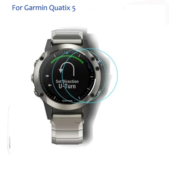 A Garmin Quatix 5 0,3 mm 2.5 D 9H Átlátszó Edzett Üvegből készült Képernyő Sport GPS Intelligens Karóra LCD Képernyő Őr Film