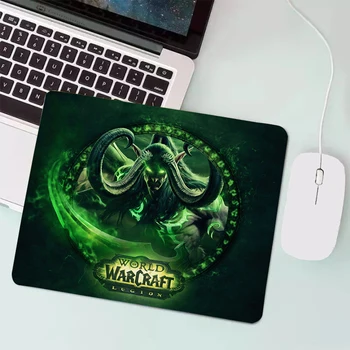 A World of Warcraft Illidan Kis Egér Pad Játék Tartozékok ковер gabinete gamer Szőnyeg HŰ Asztal Mat Varmilo Billentyűzet Mousepad