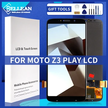 Catteny 6.01 Hüvelyk Eredeti OLED A Motorola Moto Z3 Játszani Lcd érintőképernyő Digitalizáló XT1929 Kijelző egység Csere