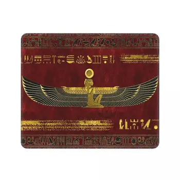 Egyiptomi Isten Dísz Humor Egér Pad Ókori Egyiptom Antislip Asztal Matrac Párna Gumi PC Asztal Dekoráció Borító