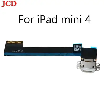 JCD Új USB Plug Töltő Tábla Csere iPad mini 4 mini4 Töltő Port Dokkoló Csatlakozó Flex Kábel Csere Alkatrészek