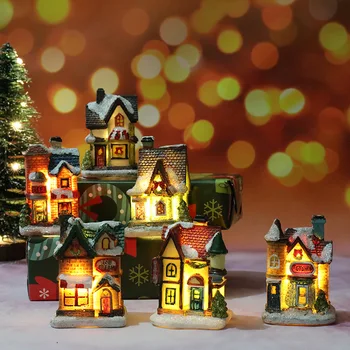 Karácsonyi LED Fények Boldog Karácsonyt Otthon Dekoráció, Karácsonyi Ajándékok, Karácsonyi Díszek Új Év Dekoráció