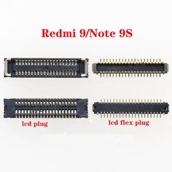 LCD Kijelző FPC Csatlakozó Dugót az Alaplap Pin A Xiaomi Redmi 9 9A Megjegyzés 9S Megjegyzés 9 4G 5G