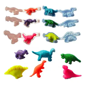 Oktatási Gyurma Penész, Állati Dinoszaurusz Modellező Agyagot Kit Iszap Játékok Gyerek Műanyag Játék Tésztát Eszközök Beállítása DIY Gyerek Vágó Penész