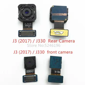 Samsung Galaxy J3（2017）/ J330 Vissza nagy Fő Hátsó Kamera, elülső kamera Modul Flex Kábel Csere alkatrészek