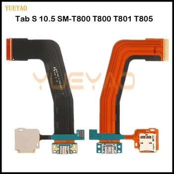 Samsung Galaxy Tab S 10.5 SM-T800 T800 T801 T805 Micro USB Töltés Töltés Port Dokkoló SD Csatlakozó Flex Kábel