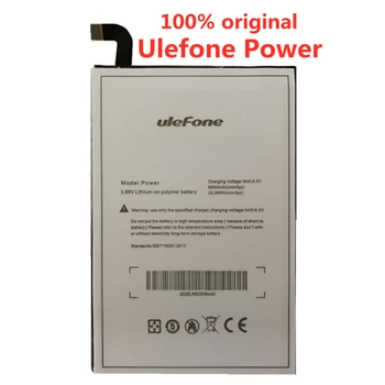Ulefone Hatalom Csere 6050mAh Nagy Kapacitású Li-ion Tartalék Akkumulátor Ulefone Hatalom Okos Telefon Raktáron