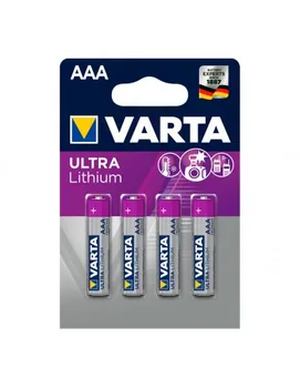 VARTA 38564 akkumulátor ULTRA LÍTIUM-LR03 AAA CSOMAG 4UNI
