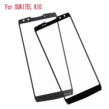 Új OUKITEL K10 Első Üveg Képernyő Lencse, 100% Eredeti Első érintőképernyő Üveg Külső Lencse OUKITEL K10 Telefon
