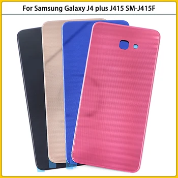 Új Samsung Galaxy J4 Plusz J4+ J415 SM-J415F Műanyag Akkumulátor hátlap Hátsó Ajtó J4 Plusz J415 Akkumulátor Ház Esetben Cserélje ki