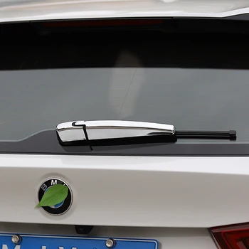 3pcs ABS Chrome Autó Hátsó Ablaktörlő Dekorációs Fedelet, Trim Matrica Sequin BMW X3 G01 2018-21 Autó Külső Tartozékok Alkatrészek