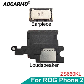 Aocarmo Az ASUS ROG Telefon 2 II. ROG2 ZS660KL Felső fülhallgató Hangszóró Fülhallgató Vevő Fülhallgató Alsó Hangszóró Csere