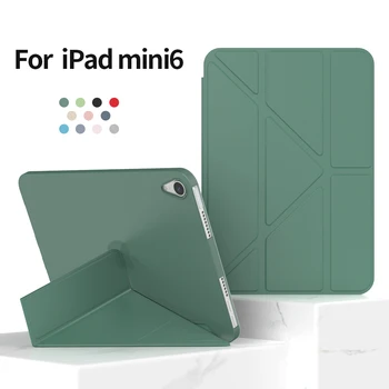 Az iPad Mini 6 Esetben Ultra Vékony Mágneses Smart Cover iPad Mini 6 2021 Új Tablet Shell Apple Ceruza Felelős az Auto ébresztő