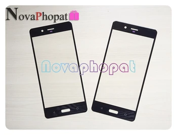 Novaphopat Fekete Üveg Panel, Nokia 2 3 5 6 7 8 3.1 5.1 6.1 plusz Üveg Lencse Képernyő Cseréje (Nem Érintés Szenzor ); 5db/sok